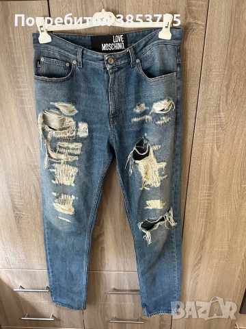 Дънки Just Cavalli, Moschino, снимка 4 - Дънки - 51667368