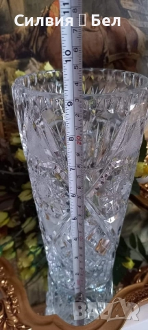 Кристална ваза🌱, снимка 13 - Вази - 51670839