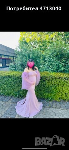 Рокля за бременни, снимка 3 - Рокли - 53558430