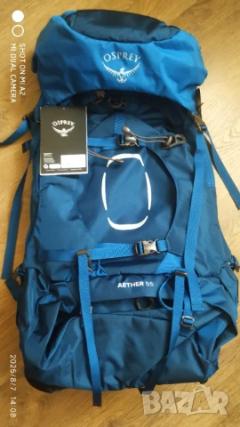 Osprey Aether 55 Deep Water Blue 