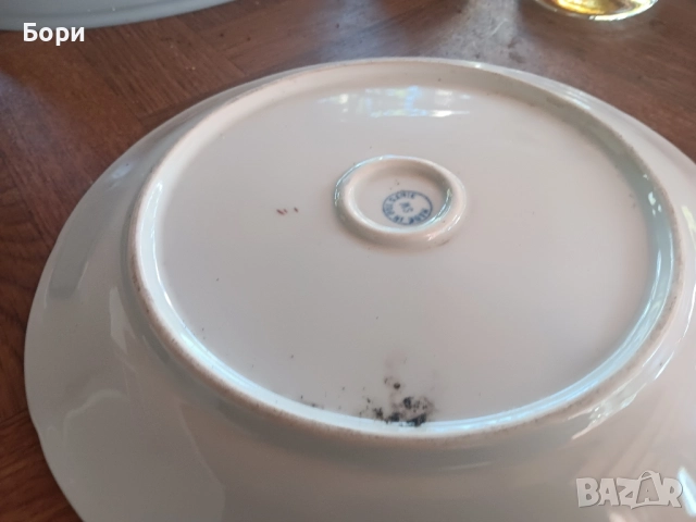 Български порцелан плато, снимка 5 - Чинии - 52117908