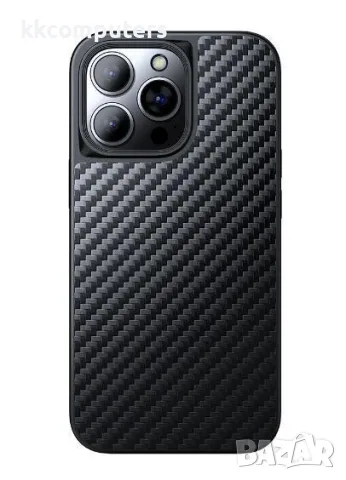 Калъф Wlons Kevlar MagSafe за iPhone 16 Pro Max 6.9 Баркод : 3131011, снимка 2 - Калъфи, кейсове - 48122406
