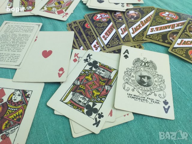 Jack Daniel’s Playing Cards Old No. 7 Стари карти, снимка 5 - Карти за игра - 33552145