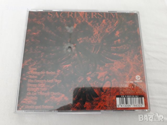 SACRIVERSUM – Beckettia (2000), снимка 4 - CD дискове - 28251537