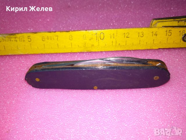 СТАРО НЕМСКО КОЛЕКЦИОНЕРСКО ДЖОБНО НОЖЧЕ РЪЧНА ИЗРАБОТКА 30871, снимка 3 - Колекции - 44010177