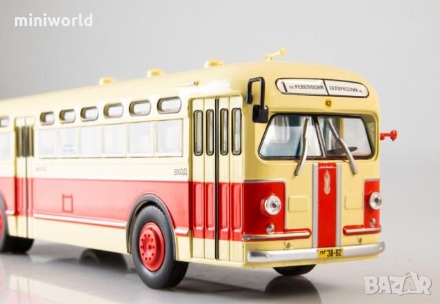 ЗиС 154 градски автобус 1946 - мащаб 1:43 на Наши Автобуси модела е нов в блистер, снимка 1 - Колекции - 28268974