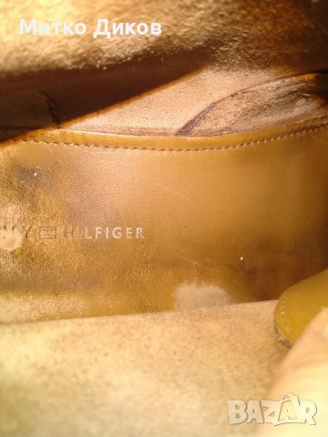 Tommy Hilfiger маркови мъжки високи обувки боти естествена кожа №41 стелка 26см, снимка 4 - Мъжки боти - 39435607