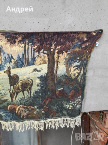 Старинен ковьор,покривка за стена #286, снимка 5 - Антикварни и старинни предмети - 51595942