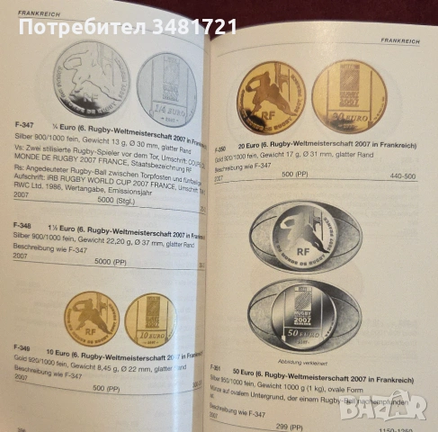 Die Euro-Münzen 2010, снимка 6 - Енциклопедии, справочници - 53251650
