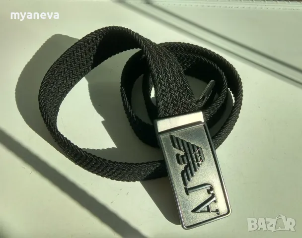Armani Jeans , оригинален , мъжки колан от Италия. , снимка 3 - Колани - 47355386