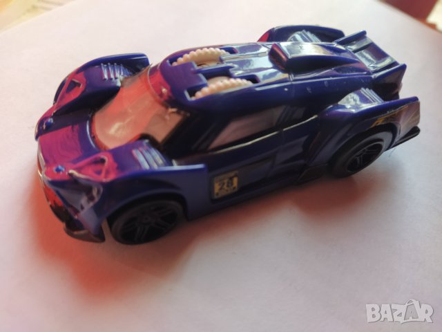 COCHE HOT WHEELS. СУПЕР БЛИЦЕН. MATTEL. МАК ДОНЪЛДС. 2014 г, снимка 1 - Колекции - 43771813