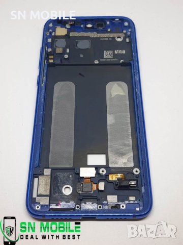 Рамка за дисплей за Xiaomi Mi 9 Lite син употребявана, снимка 2 - Резервни части за телефони - 43227086