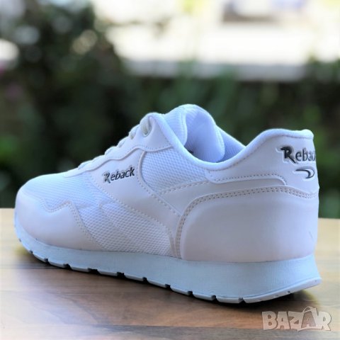 Мъжки маратонки Reback White, снимка 5 - Маратонки - 33521172