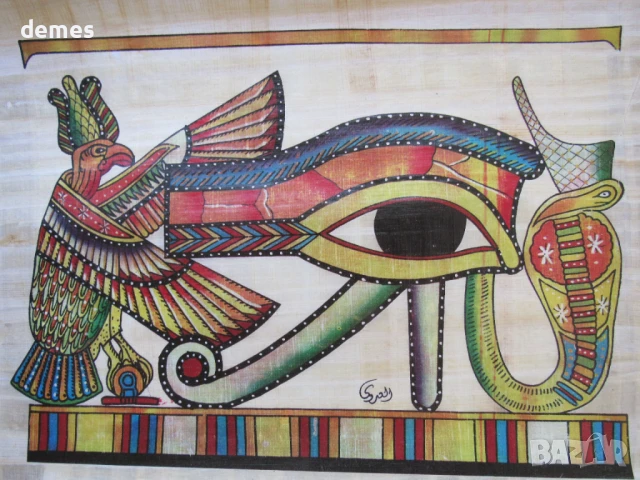 Египетски папирус, серия-4, снимка 6 - Картини - 51184181