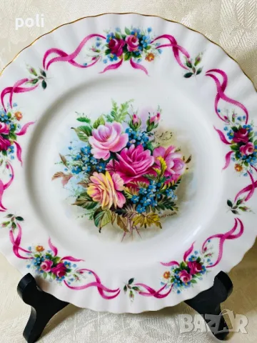 порцеланова чиния за стена , снимка 2 - Декорация за дома - 48790375