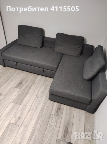 ъглов разтегателен диван с ракла, снимка 7 - Дивани и мека мебел - 51711997