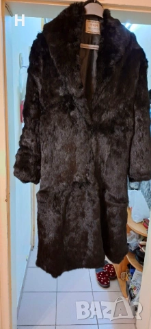 Палто заешка кожа