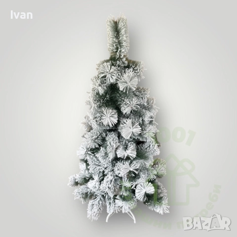 Коледна елха Заснежена Бор 120см 180см 210см