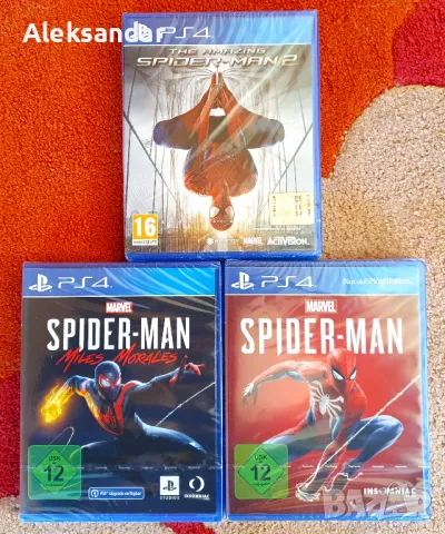 Ps4 Ps5 Spider-man Morales Amazing Spiderman 2 пс4 пс5 спайдърмен игра