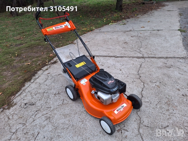 Косачка Honda Oleo-mac 5к.с. самоходна мулчираща с кош, снимка 4 - Градинска техника - 52055688