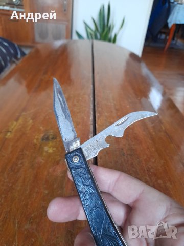 Стар джобен нож,ножче,ножка #17, снимка 4 - Други ценни предмети - 43145270