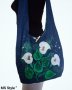 Дамска чанта с калии" Ръчно рисувана и изработена , снимка 1 - Чанти - 39914672
