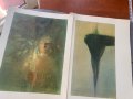 32 КАРТИНИ РЕПРОДУКЦИИ КАРТОН НА МИКАЛОЮС ЧУРЛЬОНИС, снимка 3