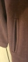 Кафяво дълго палто, XL, снимка 5