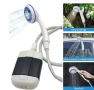 Преносим душ за къмпинг, компактен, USB зареждане, батерия 2200 mAh, снимка 6