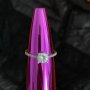 Нов дамски сребърен пръстен с цирконии, снимка 1 - Пръстени - 27532321