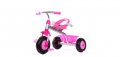 Триколка с кош и колан розова, снимка 1 - Детски велосипеди, триколки и коли - 33234633