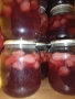 Продавам домашно приготвени  компоти Ягоди.Вишни Дренки и Мармалат от сини сливи, снимка 4