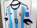Чисто нова оригинална фланелка на Аржентина - Световни шампиони - Меси, снимка 4