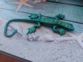 силиконов модел на зелен гущер от Австралия, снимка 1 - Колекции - 40005571