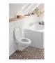 Тоалетна седалка с капак Villeroy & Boch 9M38S101 O.Novo тоалетна седалка дъска за тоалетна чиния, снимка 3