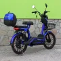 Електрическо колело-мотопед MaxMotors EBZ 20 1200W/60V/20Ah - BLUE, снимка 4