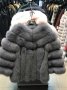 Дамско луксозно палто лисица код 38