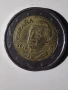 Евро Монета вижда се номинала, снимка 1