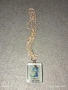 Крадиво колие с висулка зодиакален знак ДЕВА много красив стилен дизайн 28102, снимка 5