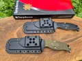 Тактически нож Spyderco Enuff FB31,фиксирана фултанг острие,два цвята, снимка 3