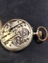 Швейцарски СРЕБЪРЕН джобен часовник 1901г. с позлата - 10 РУБИНА - ПРОМОЦИЯ, снимка 9