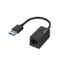 Кабел USB 3.0 - Fast Ethernet Adapter адаптер преход Hama, снимка 1
