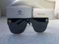 Versace 2022 маска мъжки слънчеви очила унисекс дамски слънчеви очила, снимка 4
