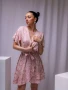 Розова ежедневна рокля, снимка 2