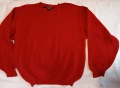 Червен вълнен мъжки пуловер, снимка 3