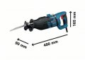 Саблен трион Bosch GSA 1300 PCE Professional, 1300W, куфар, вкл.консумативи, 060164E200, снимка 5