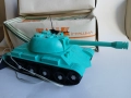 Стара руска играчка танк., снимка 5