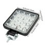 Flood LED диоден халоген фар, задна светлина, 12-24V, 48W , снимка 2