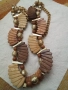 Огърлица с дървени и метални мъниста 52835, снимка 4