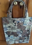 Ръчна чанта с принт на мечета, снимка 1